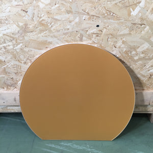 Gold satinato retro verniciato bianco diametro 70 cm