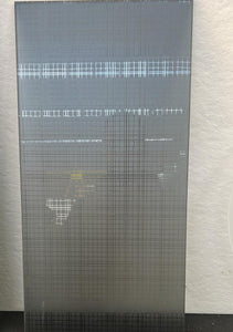 DecorFlou Design Wire reflecting grey 25x50 cm
